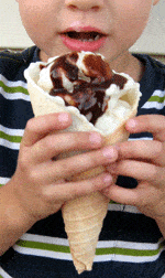 A photo of allergy free ice cream, a dairy free ice cream alternative.