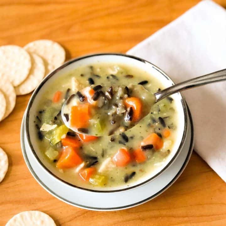 Chicken Wild Rice Soup (Dairy and Gluten Free) Eating With Food Allergies
