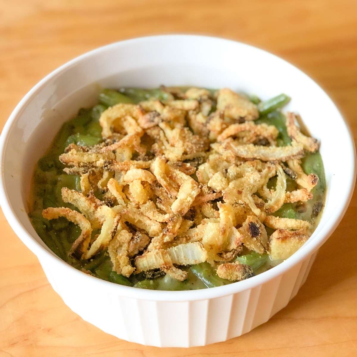 Allergy friendly green bean casserole