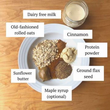 Proats (Protein Overnight Oats) | Eating With Food Allergies