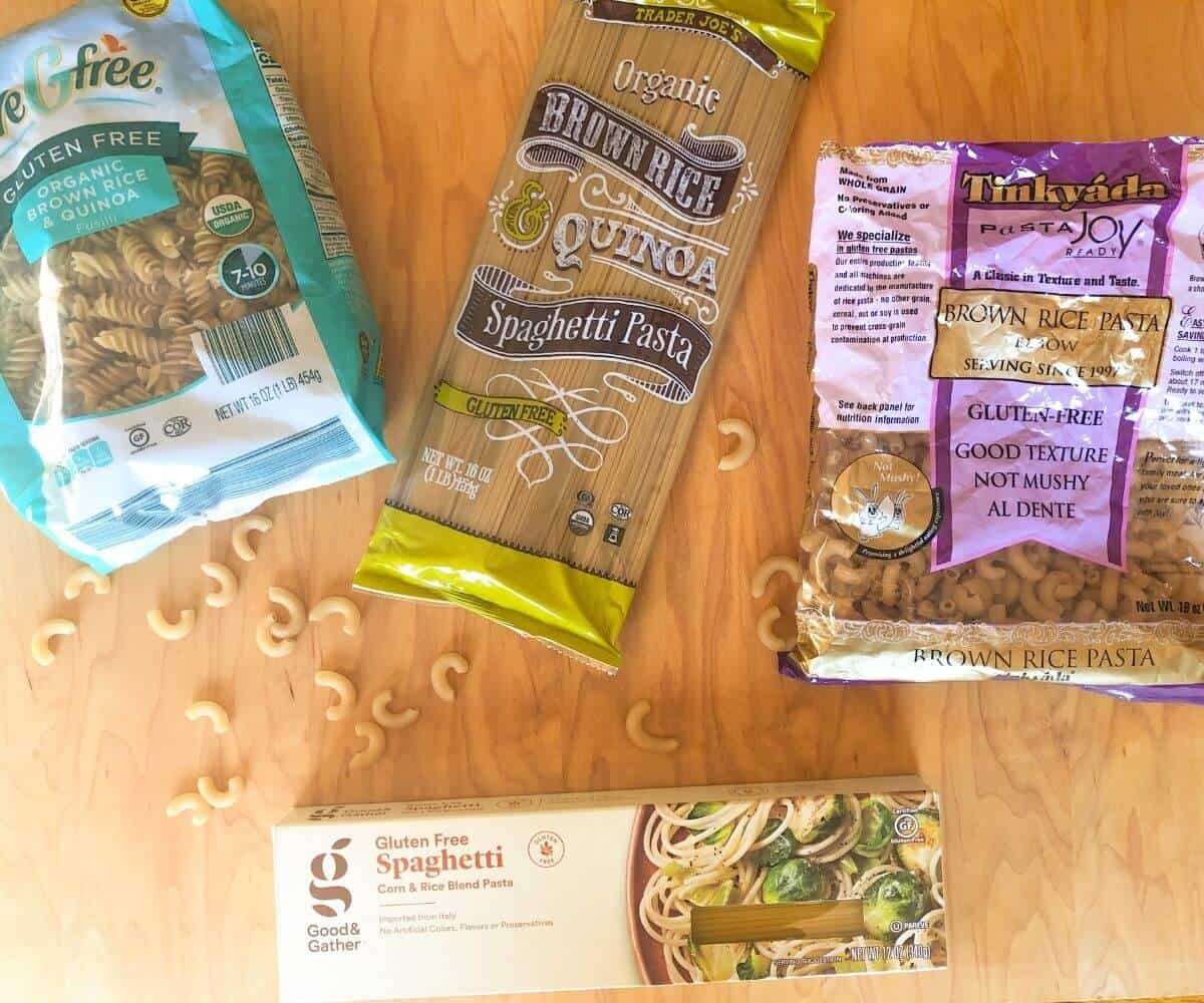 Gluten free whole grain pasta brands