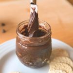 A jar of nut free chocolate spread