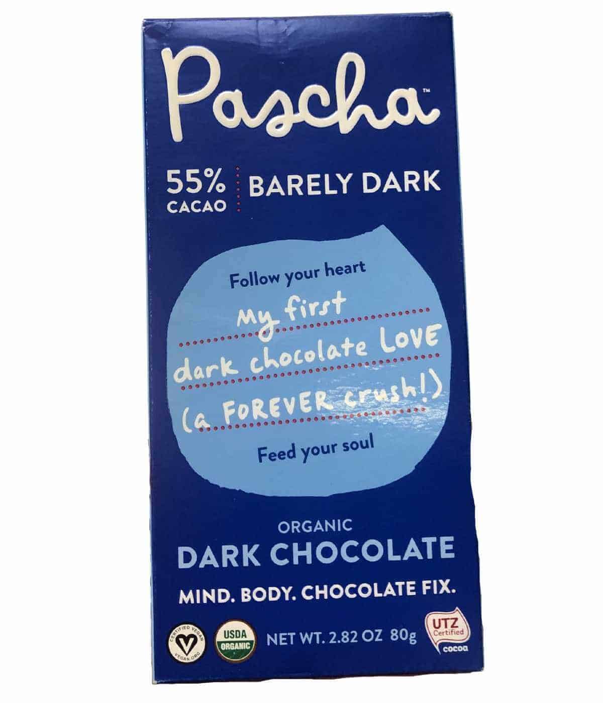 A Pascha chocolate bar 